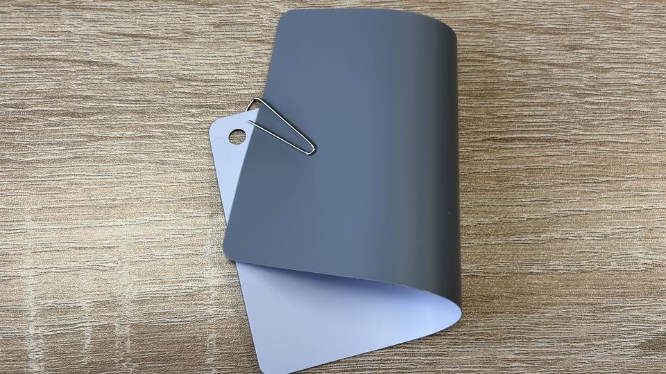 HFPET9091 PET Grey Back 11oz-370 Gsm for Pull up Stand 36" X 164"