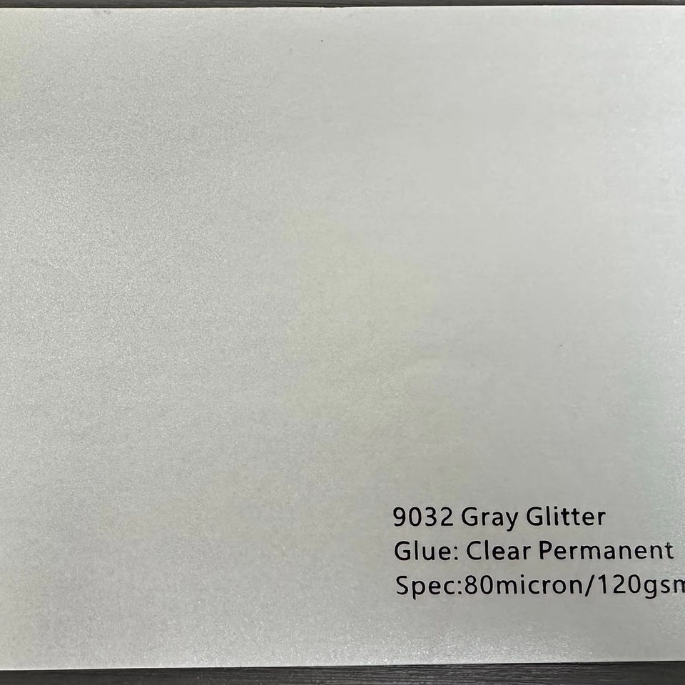 HF-9032 Grey Frosted 80 Micron 120G Window Film Printable PVC Sticker Glossy Matte for Advertising Display