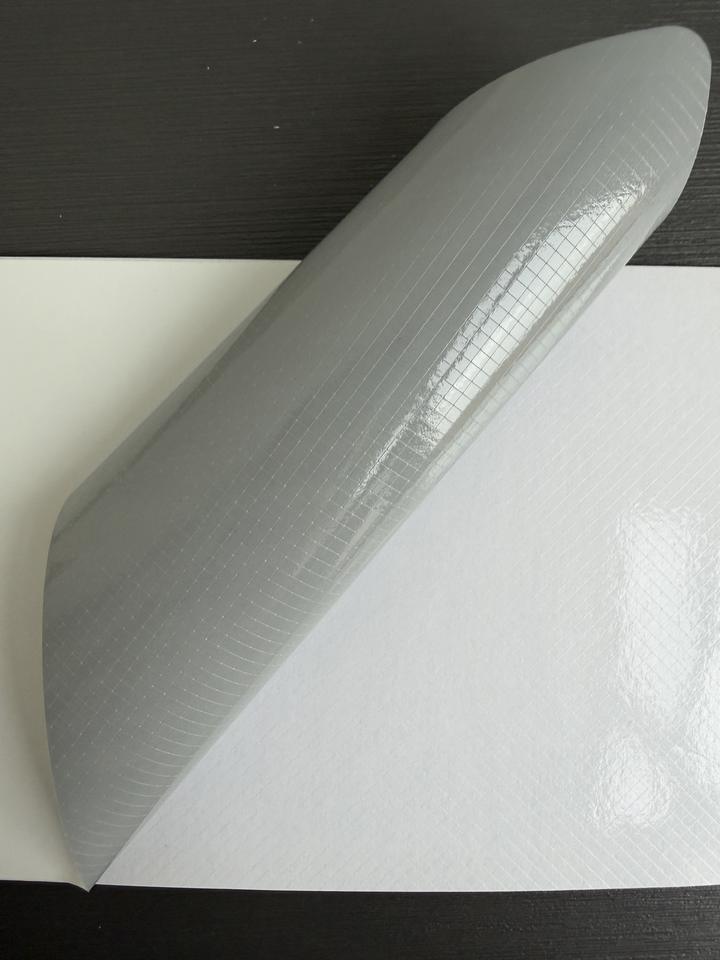 FV1003GD 100mic/140g Self-Adhesive Bubble-Free Vinyl Sticker - Grey High Gloss Easy