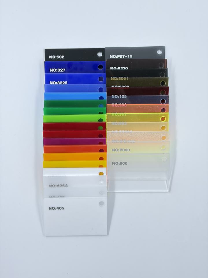 Transparent Colored Acrylic Sheets
