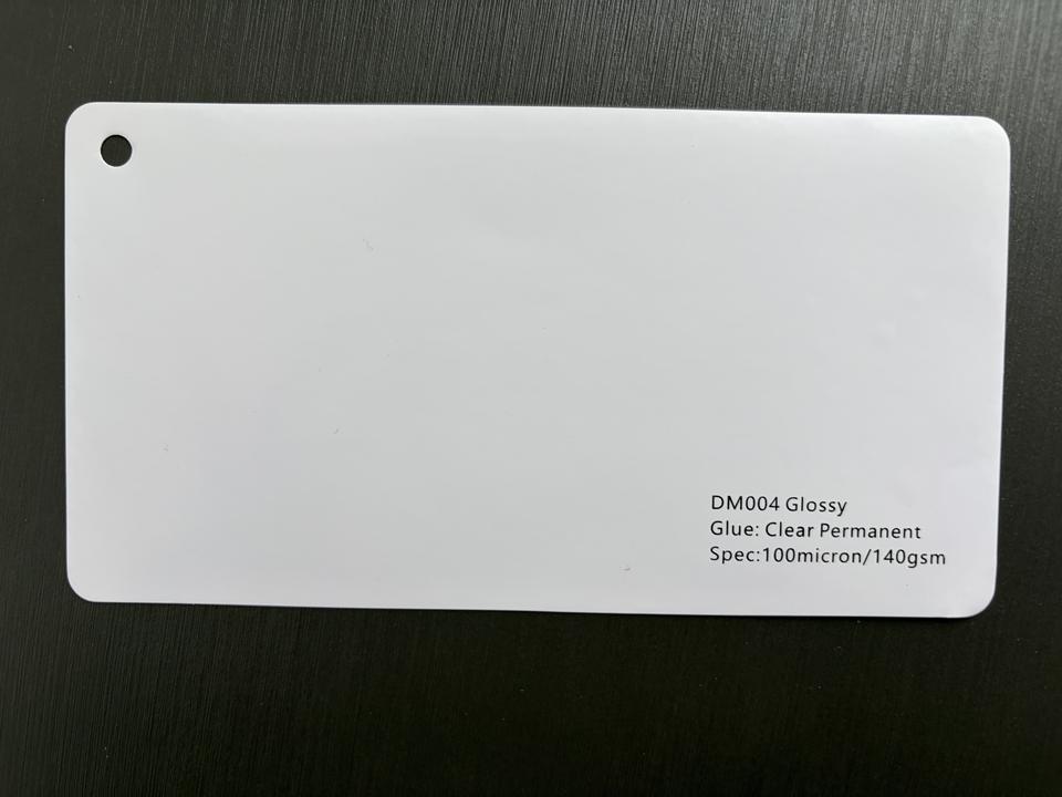 DM004 100mic/140g Car Sticker Clear Permanent Adhesive