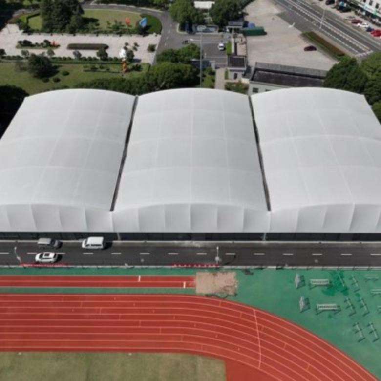 T6K-B 6000N Industrial Fabric PTFE Membrane Structure for Urban Architecture Building Curtain Walls Parking Lot Shading Roof