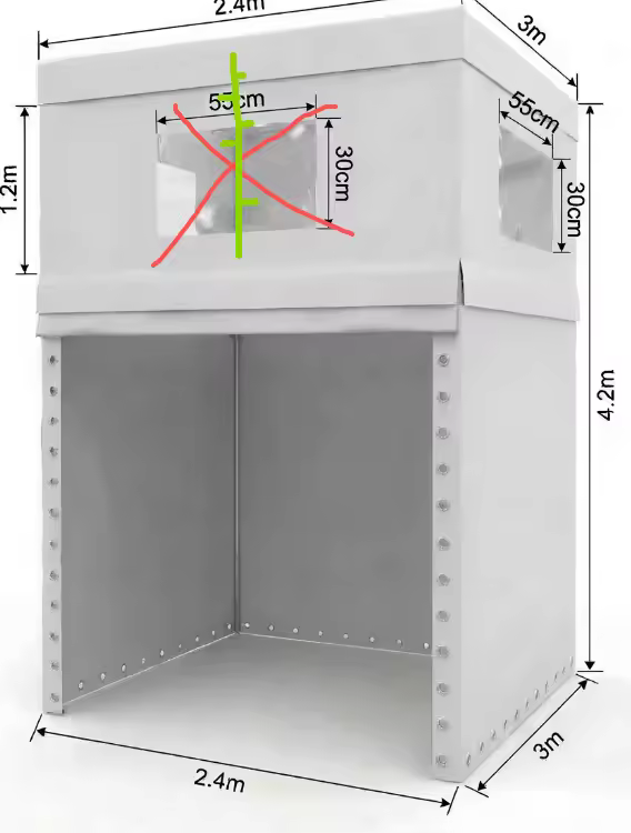 A Set of Dust-proof Equipment