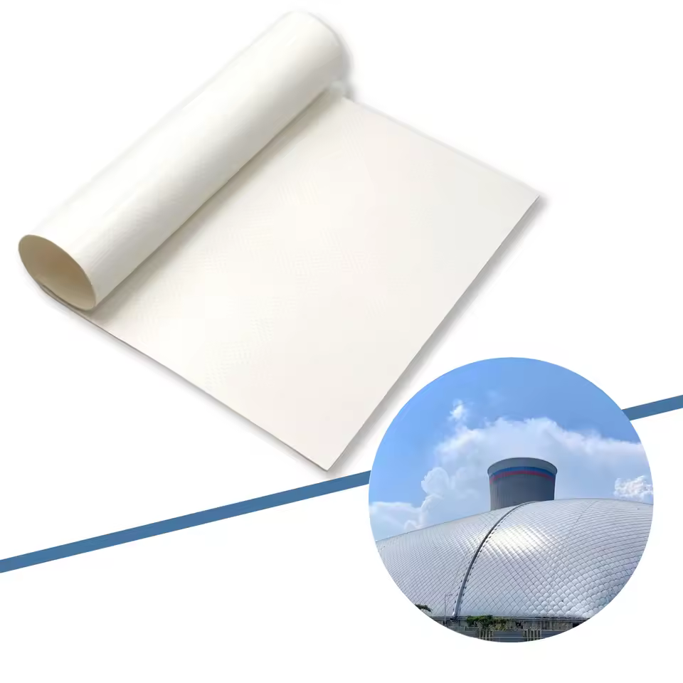 Q8513FD Hot Sale Large Inflatable Pvdf Membrane Structure Padel Court Covers air Inflated tensile structure