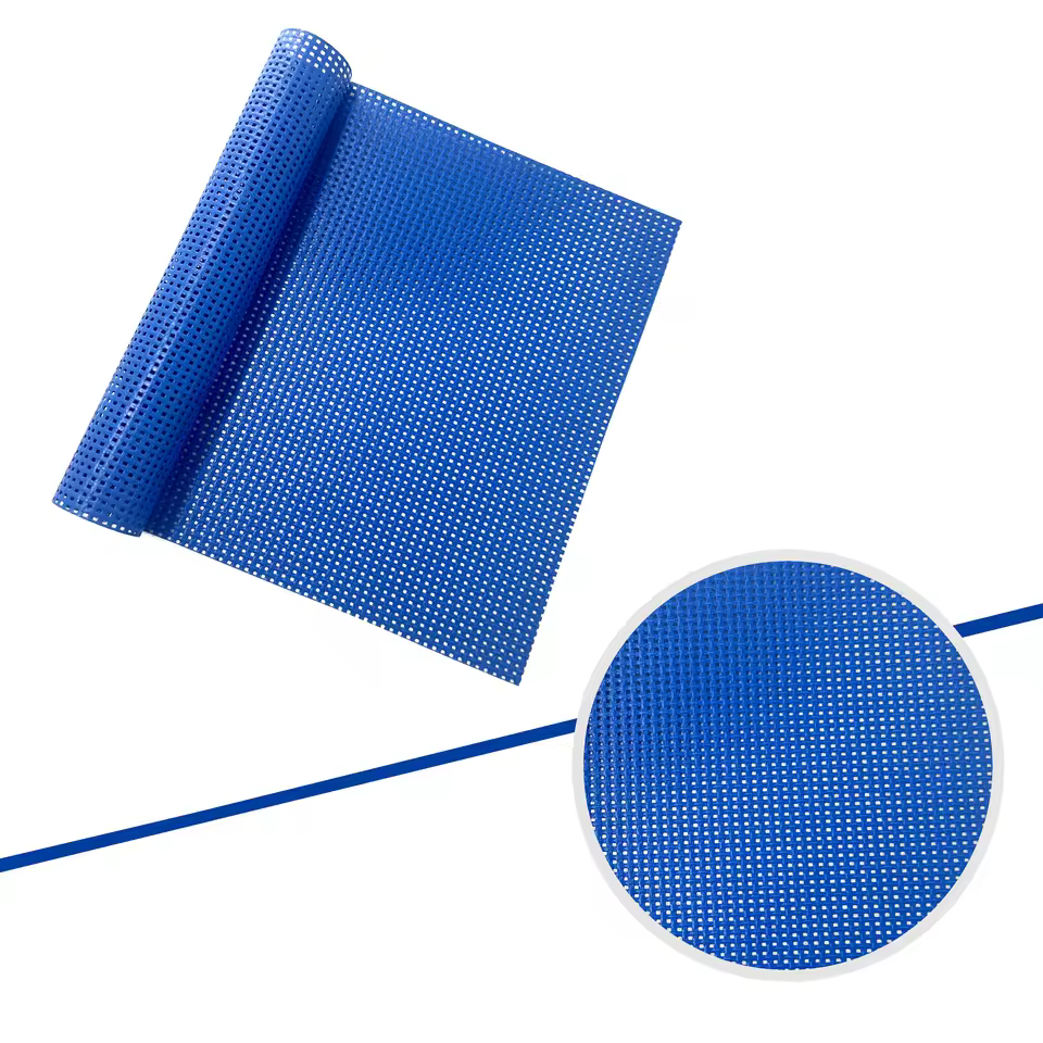 MB-003 550g 8*7 PVC Mesh Fabric Customizable Colors, Breathable, Sun Shade & UV Resistant
