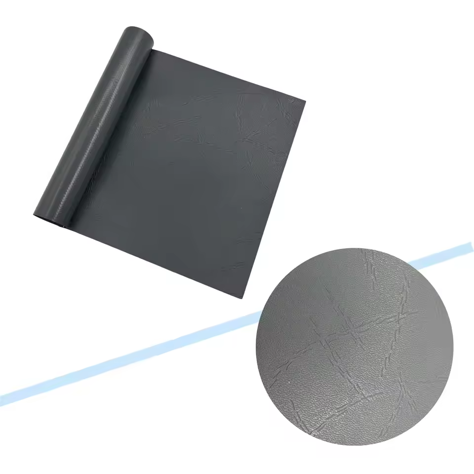 650G Orange Peel Textured PVC Coated Fabric Tear Resistance Self Cleaning and Abrasion Resistance