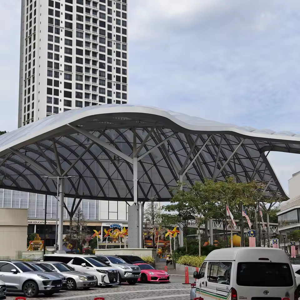 ETFE-100 High Light Transmittance and Thermal Insulation Optical ETFE Film for Architectural and Aerospace Tensile Structure