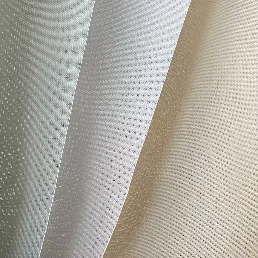 HFM500 Light-transmitting & Breathable PVC Sun Shade Mesh Fabric, Special for Outdoor Projects, Customizable Colors