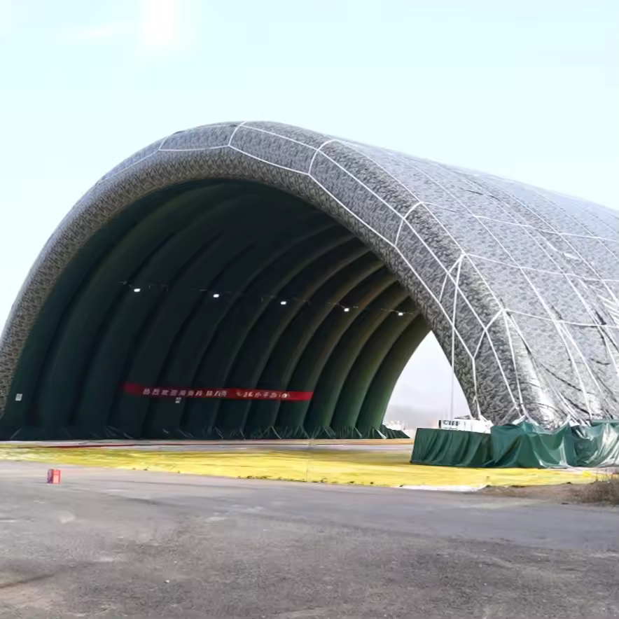Aircraft Hangar Fast Installation Large Portable Tent PVC Plane Shelter Warehouse Airplane Storage Tent for Helicopter