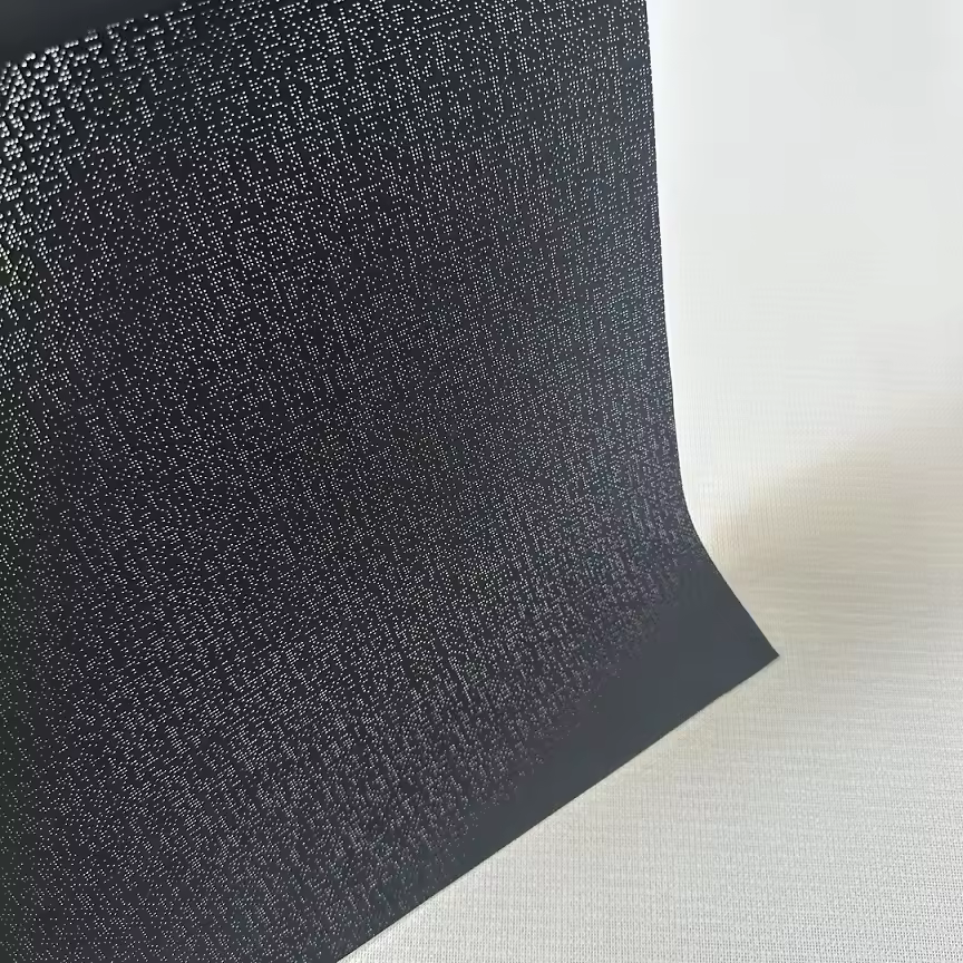 HFM500 Light-transmitting & Breathable PVC Sun Shade Mesh Fabric, Special for Outdoor Projects, Customizable Colors