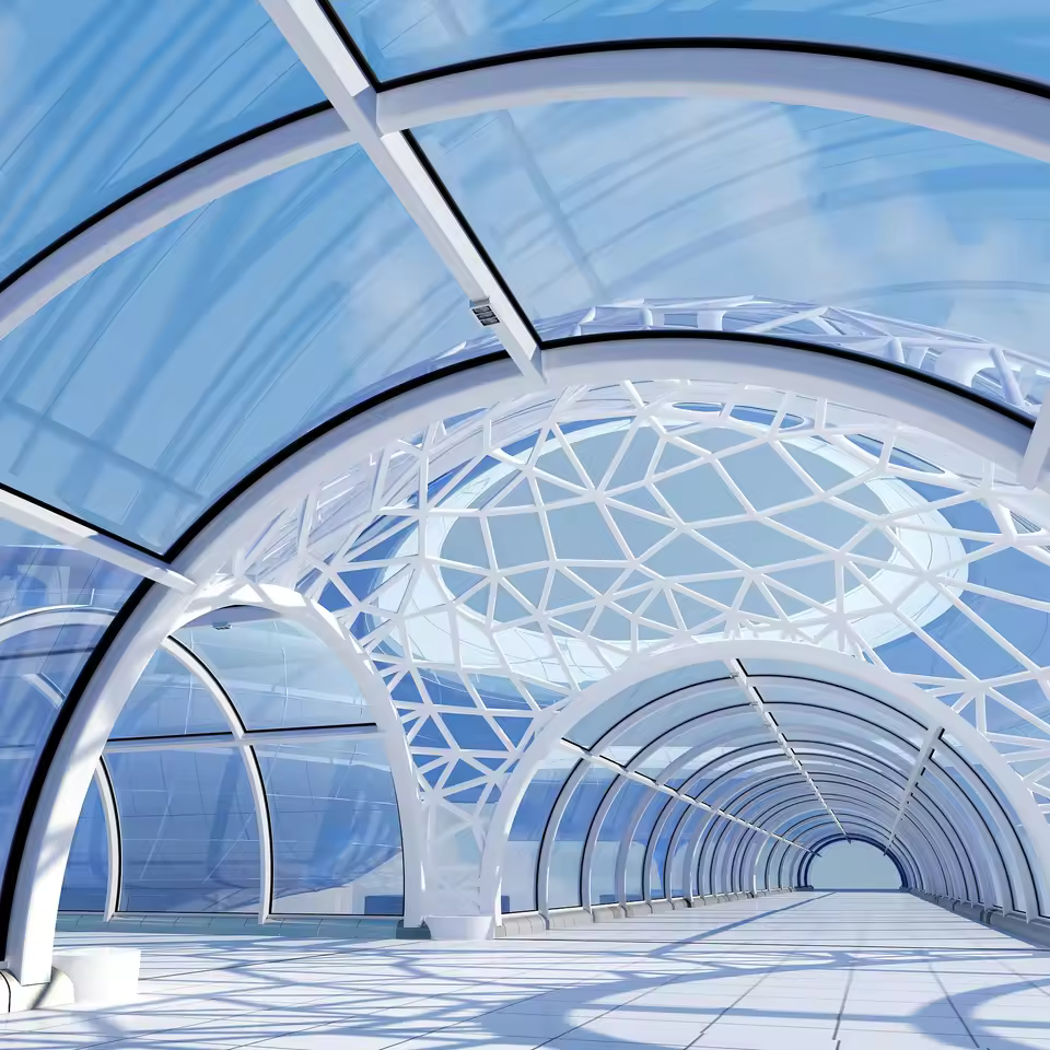 ETFE-200 High Strength Roof Stadium Automotive Tensile Price Blue Etfe Greenhouse Transparent ETFE Film Tensile Structure