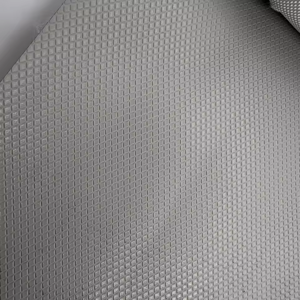 600G Diamond Pattern PVC Coated Fabric Scratch Resistant Tear Resistance Self Cleaning and Abrasion Resistance