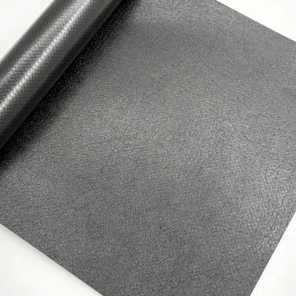 830G Leather Grain PVC Coated Fabric Scratch Resistant Tear Resistance Self Cleaning and Abrasion Resistance