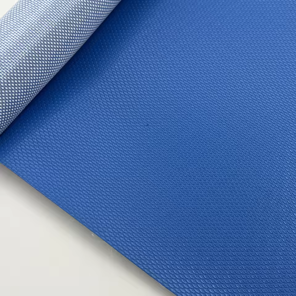 600G Rice Grain Texture PVC Coated Fabric Scratch Resistant Tear Resistance Self Cleaning and Abrasion Resistance