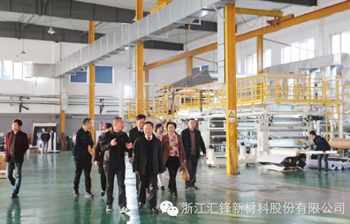 Vice Mayor Of Haining Yao Minzhong And Other City Leaders Visit Huifeng