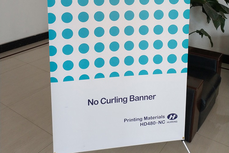 No Curling FR Double Side Printable Banner